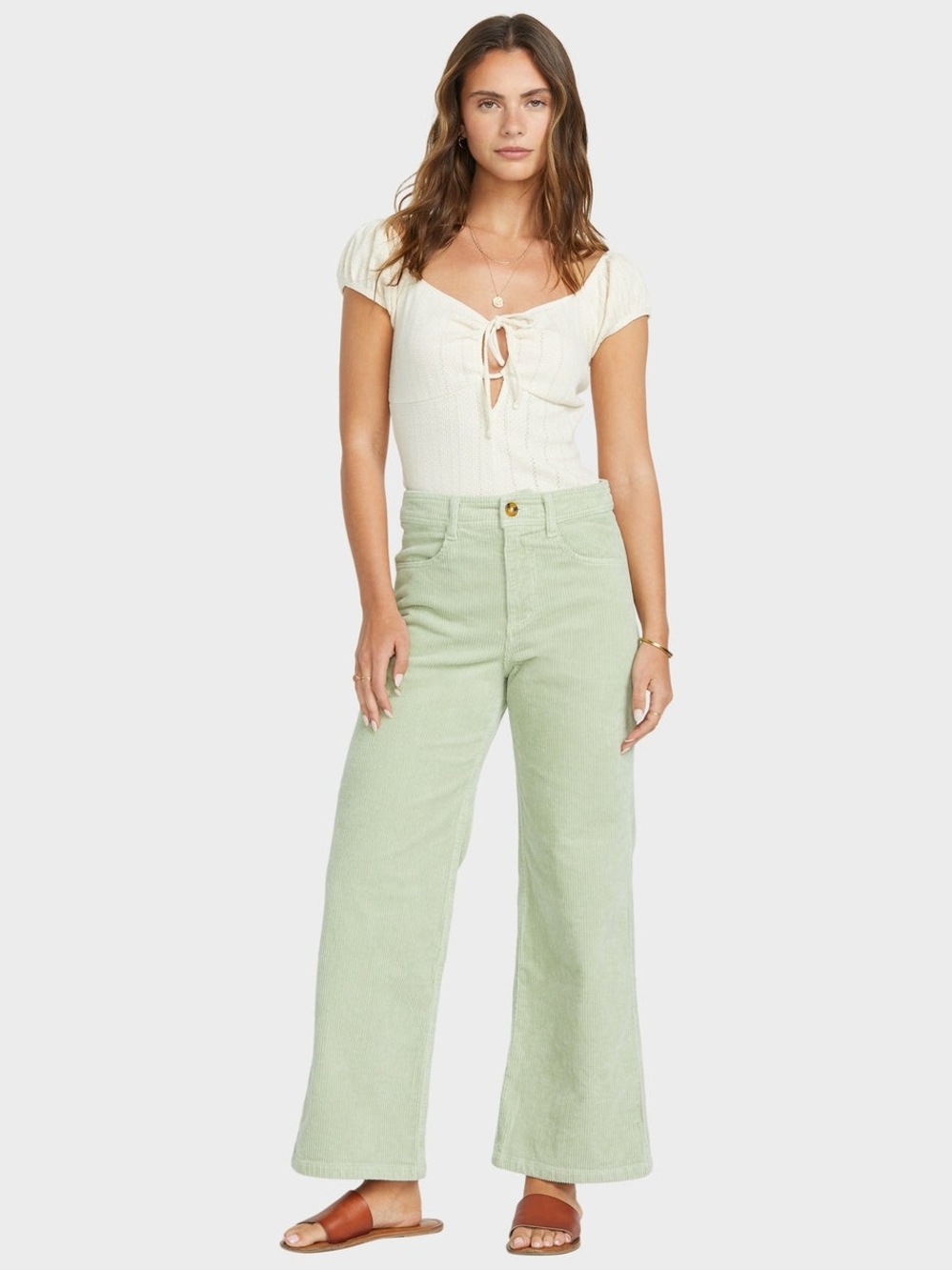 Billabong Womens Be Free Corduroy Pants, Size 29